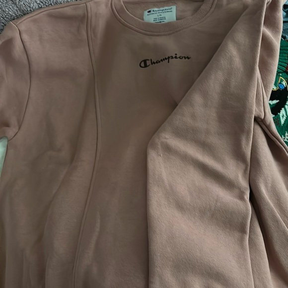 Rose pink champion sweatshirt - Picture 1 of 3